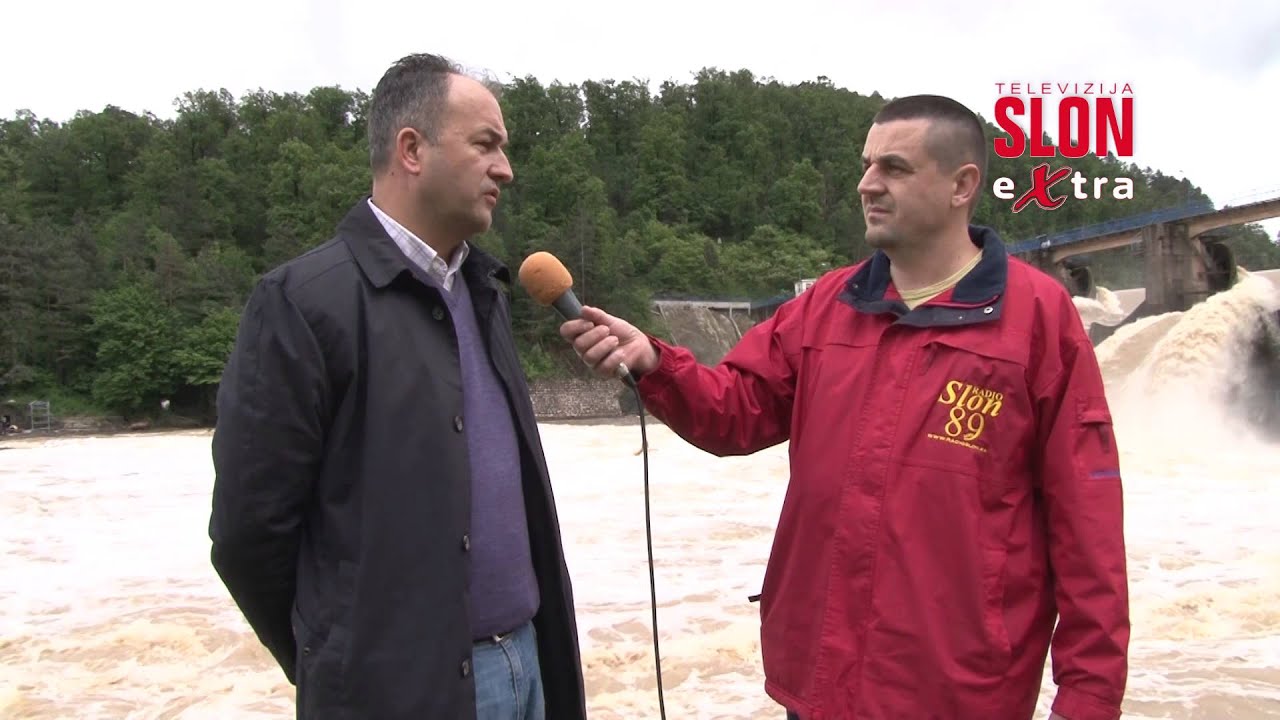 Akumulacija jezera na brani Modrac - 17.05.2014.