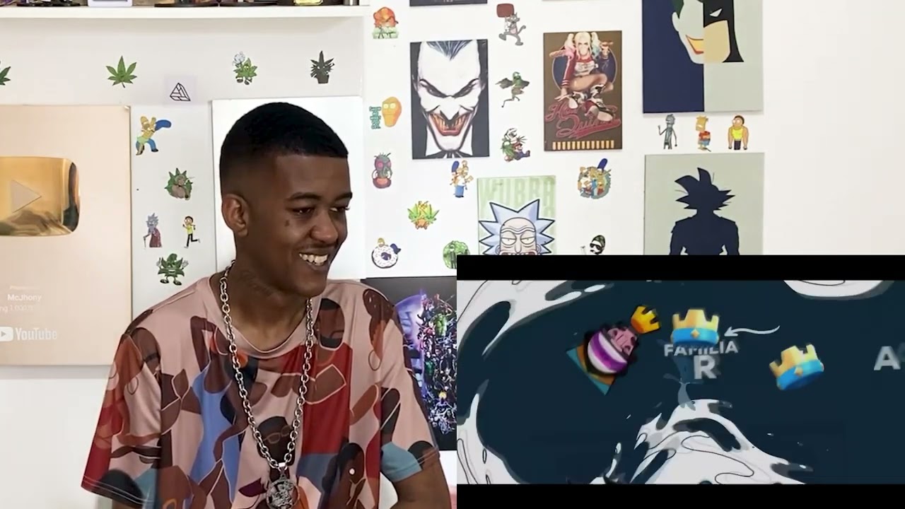 Jhony REACT - DRAGON BALL GANG - Mhrap Feat. PTKzin, VMZ & Akashi ( Trap Gang #2 )