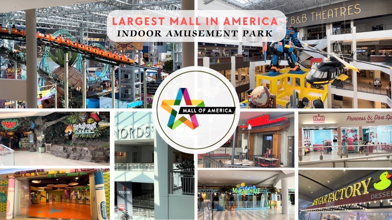 MALL of AMERICA TOUR | THE LARGEST MALL IN THE U.S. 🎡🛍 Pt.1
