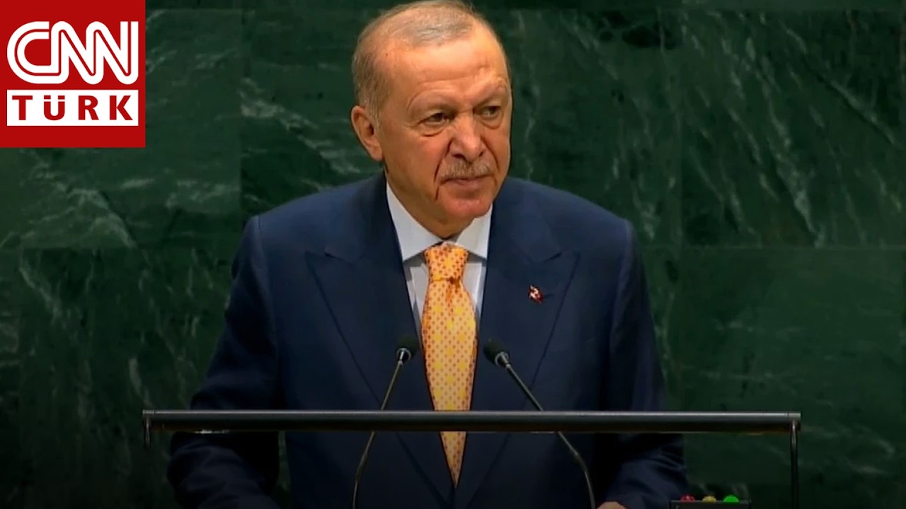 Erdoğan'dan BM'de Tarihi Konuşma! | CANLI HABER