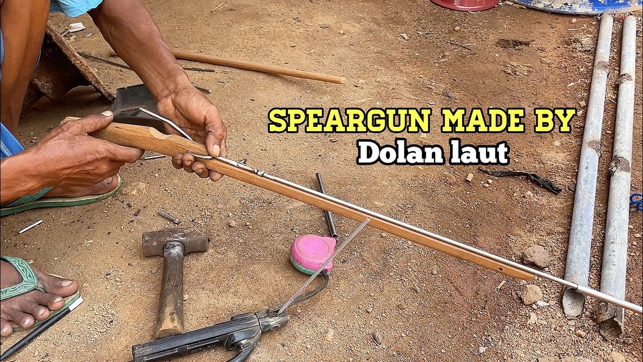 Making Speargun by Dolan laut | for night spearfishing