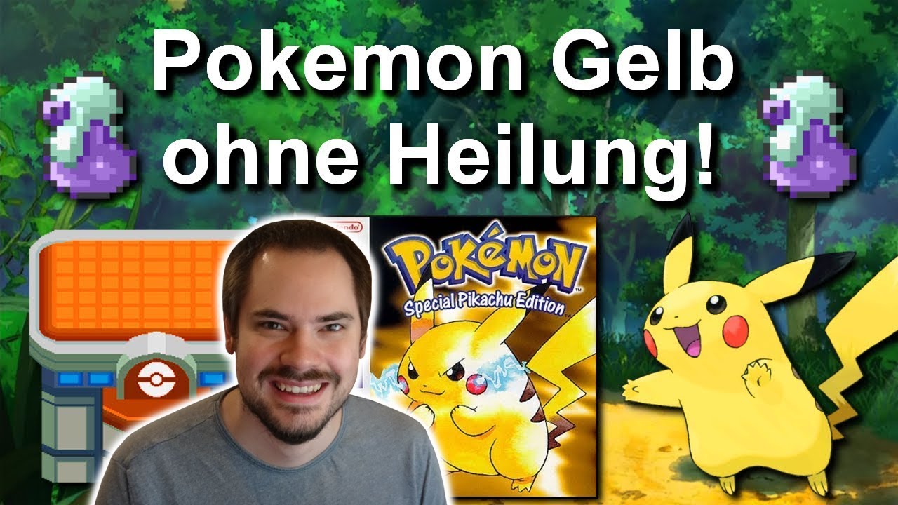 Kann man Pokemon Gelb KOMPLETT OHNE Heilung durchspielen? (Hardcore Mode) | Creepfan Reaction