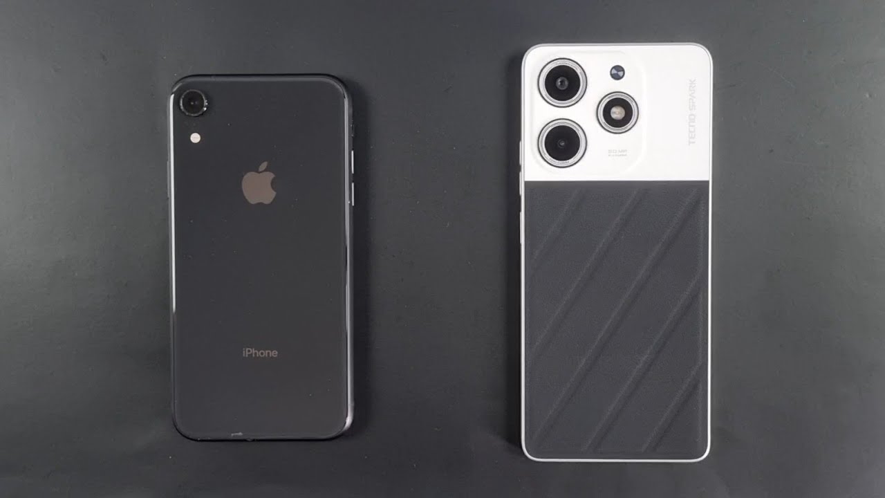 Tecno Spark 10 Pro Vs Iphone XR Speed Test !