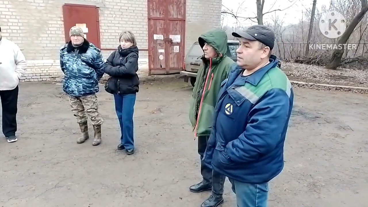 Встреча с представителями министерства природных ресурсов на КНС2 которая сливает канализацию.