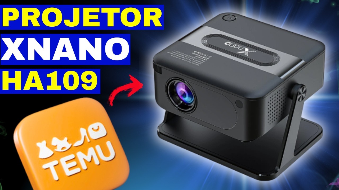 Projetor XNANO HA109 da TEMU É CONFIÁVEL??