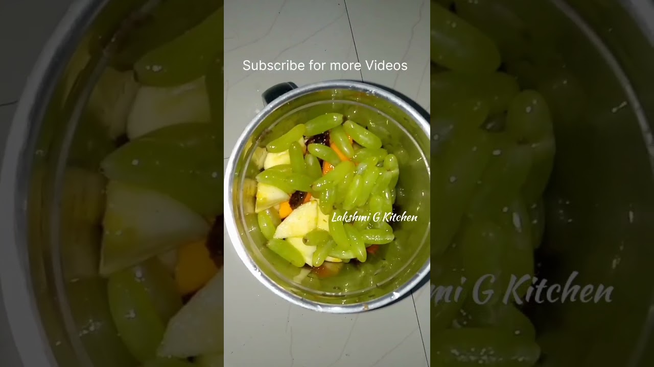 #shortsfeed | Healthy Summer Special Milkshake #trending  Mixed Fruits Milk Shake #homemademilkshake