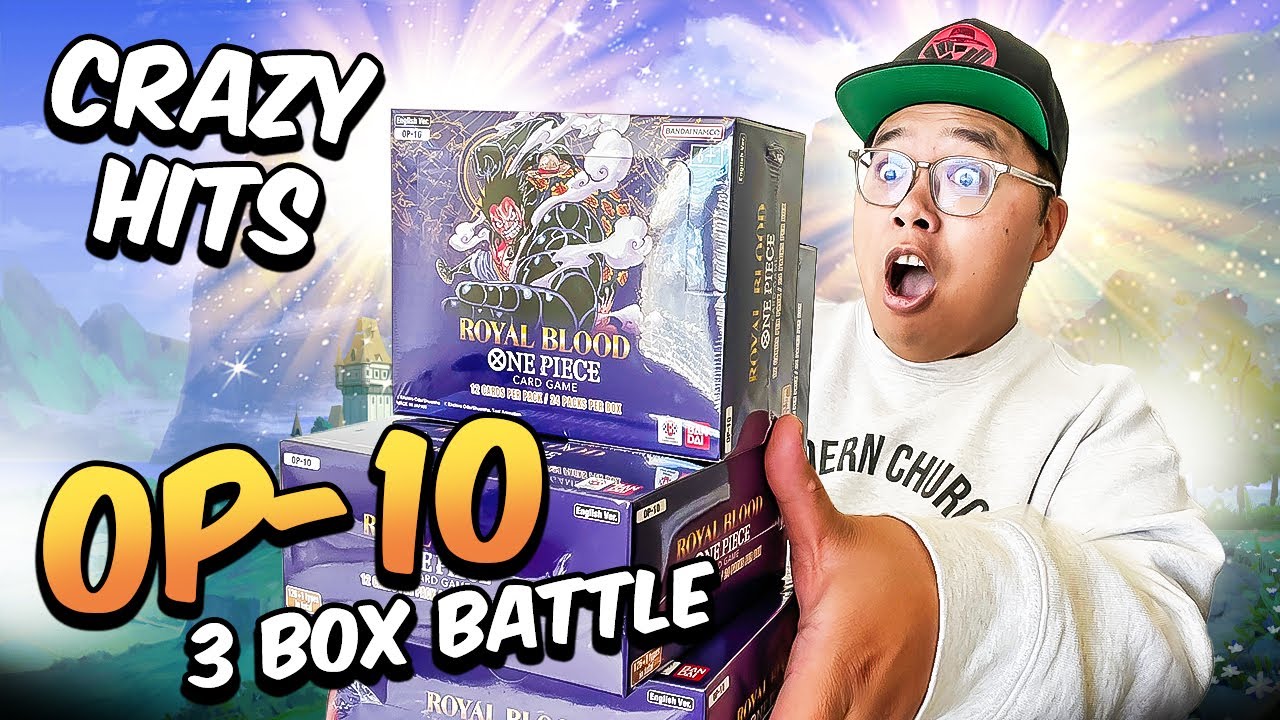 *EARLY OPENING* of OP10 Booster BOX BATTLE: Royal Blood (ENGLISH) - One Piece TCG