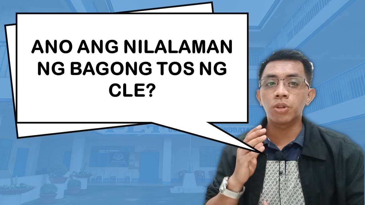Ano ang TOS? | Contents of the New Tables of Specifications for CLE | Criminology Talks