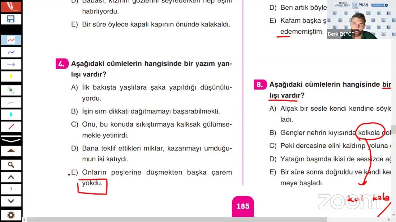 Ders 03 - 25.08.2023 - Berk Ekici - TYT Türkçe - ÖSYM’nin Gizli Taktikleri 2024 YKS Yaz Kampı