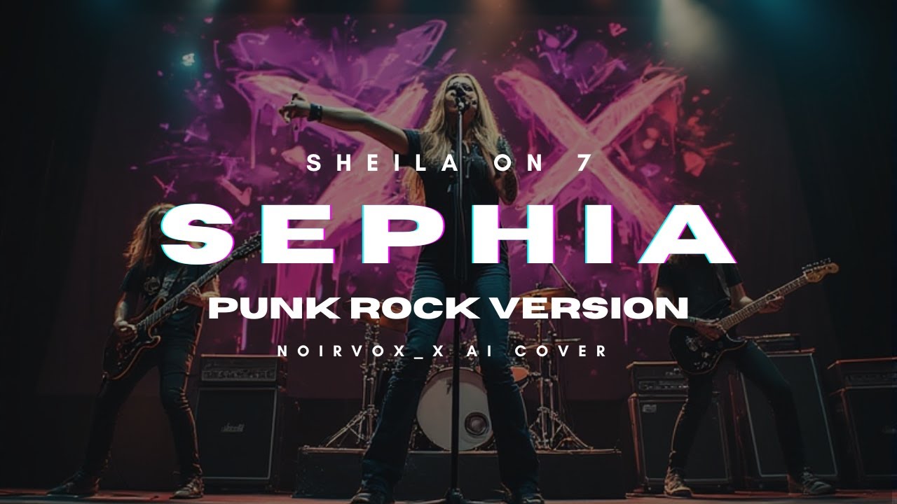 SEPHIA - Sheila on 7 | PUNK ROCK COVER AI by NoirVox_x