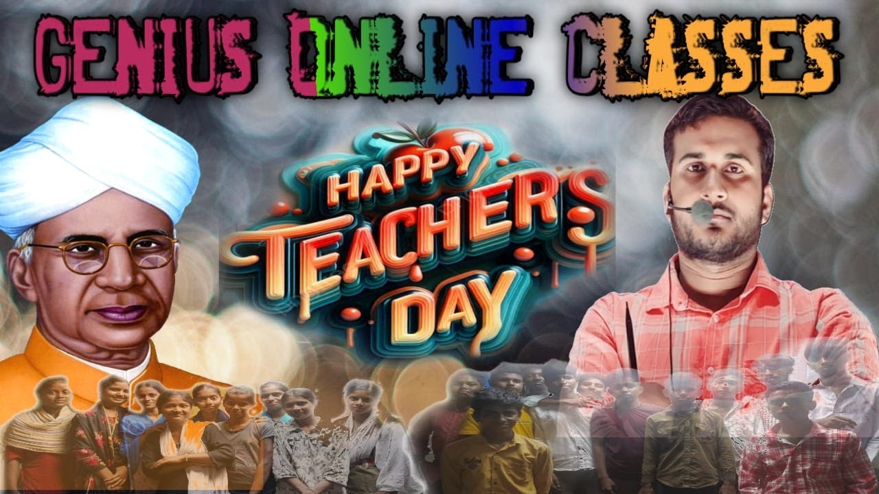 HAPPY TEACHER'S DAY GENIUS ONLINE CLASSES  !! By GURUNANAK SIR