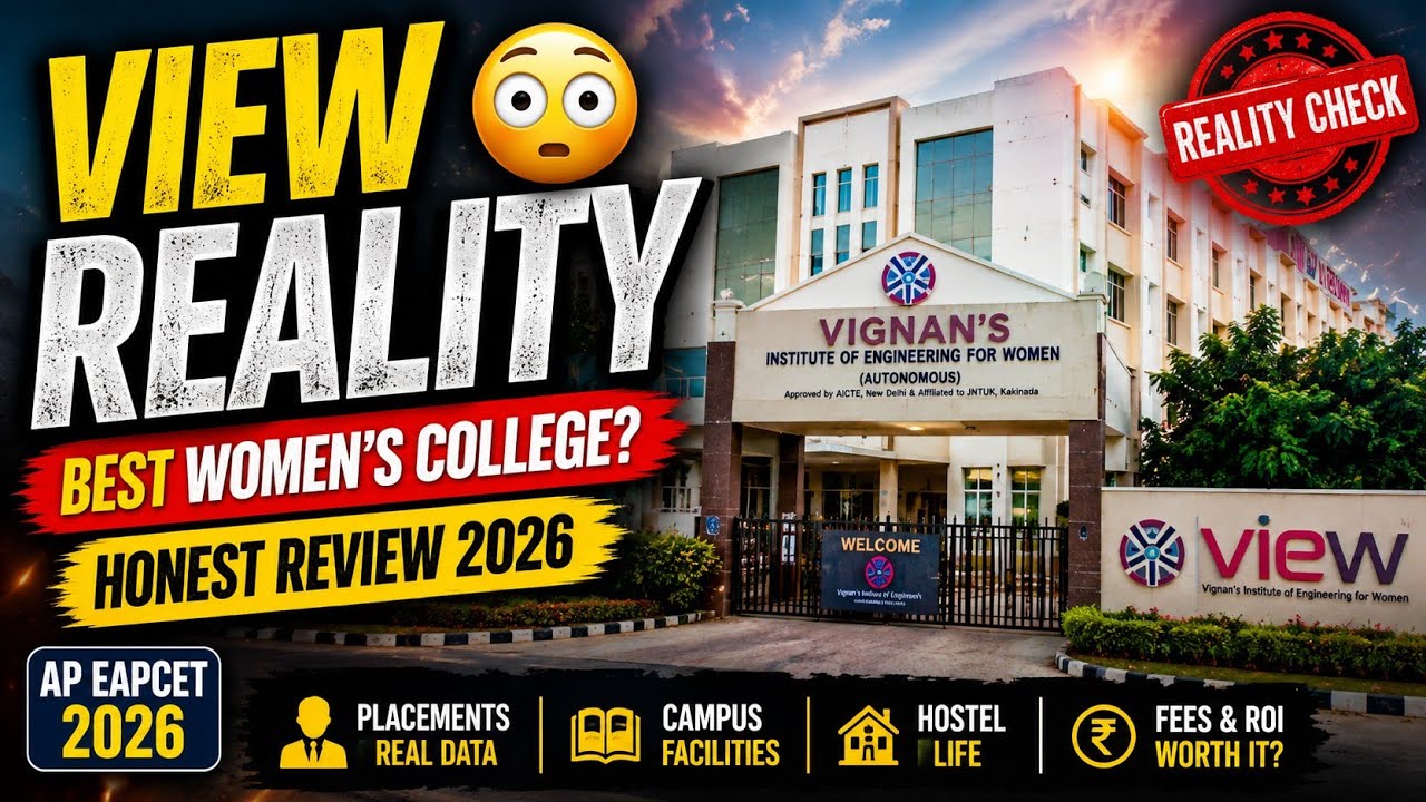 VIEW Visakhapatnam Reality Review 2026 🔥 Placements, Fees, Campus, Hostel & Truth Before Joining!