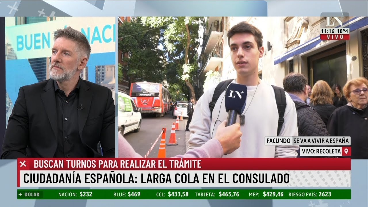 Ciudadanía española: larga cola en el consulado