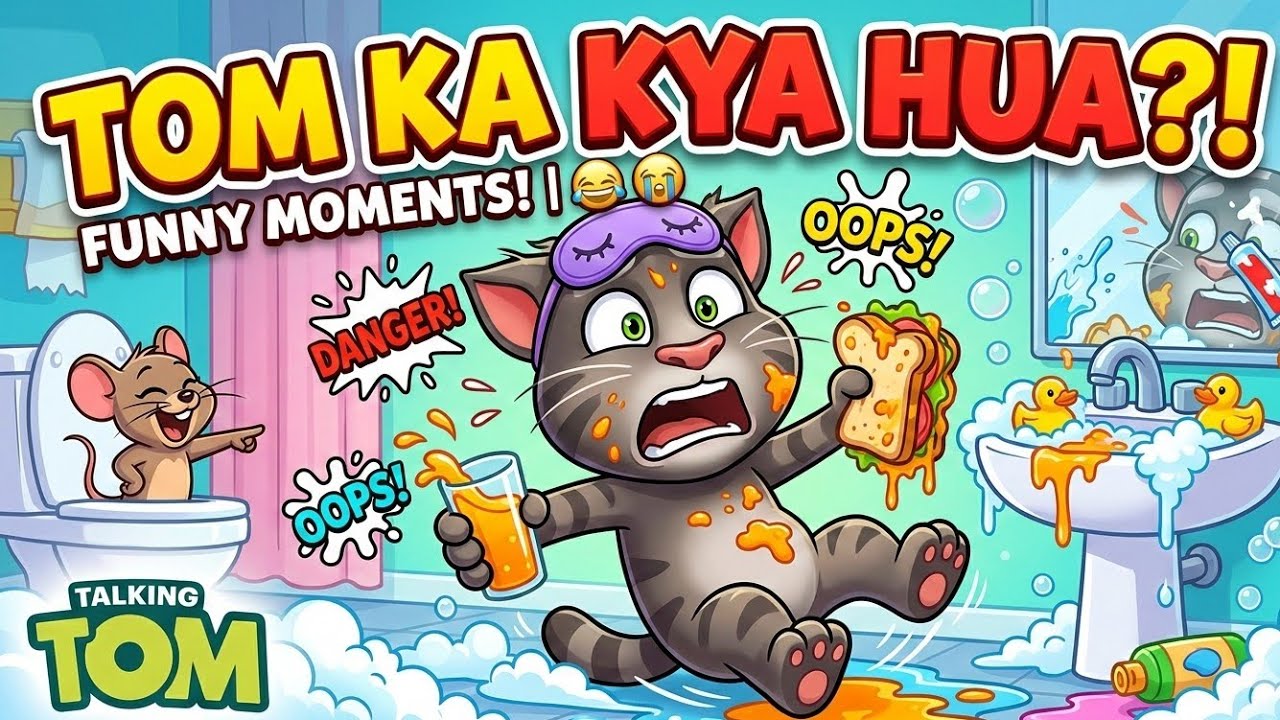 Talking Tom बोलता है 😱 | Live Gameplay | Hindi Commentary#live #shorts #virallive #shortsfeed