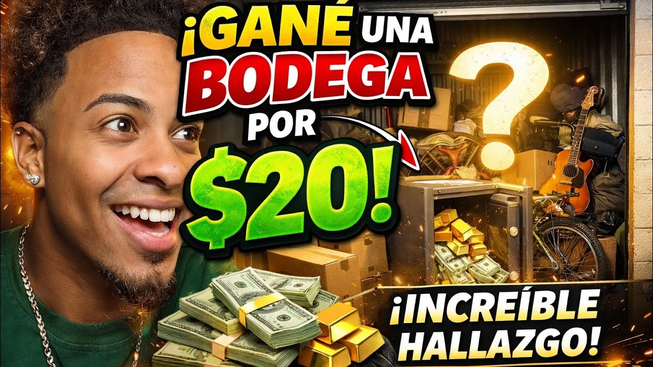 Ganamos una unidad de almacenamiento por $20 | ¿Valió la pena?🫨