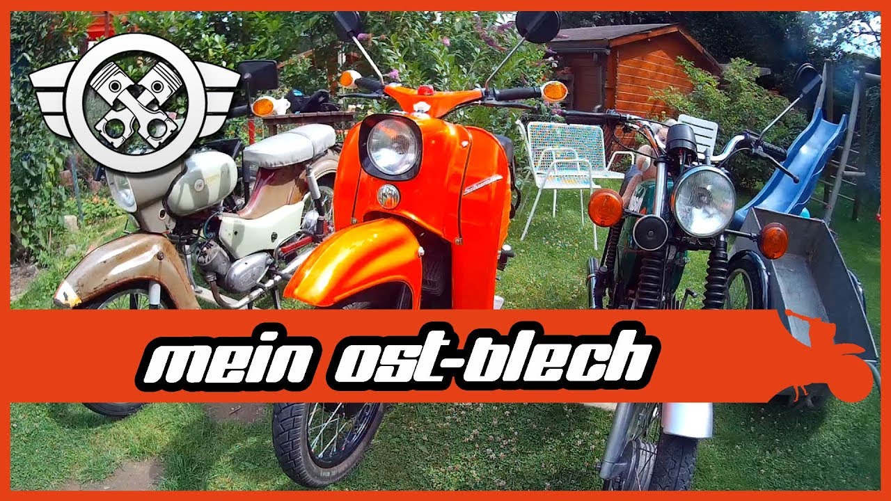 Simson Moped | Das sind mein Ost-Blech Geräte | Schwalbe, Star, S51, MKH