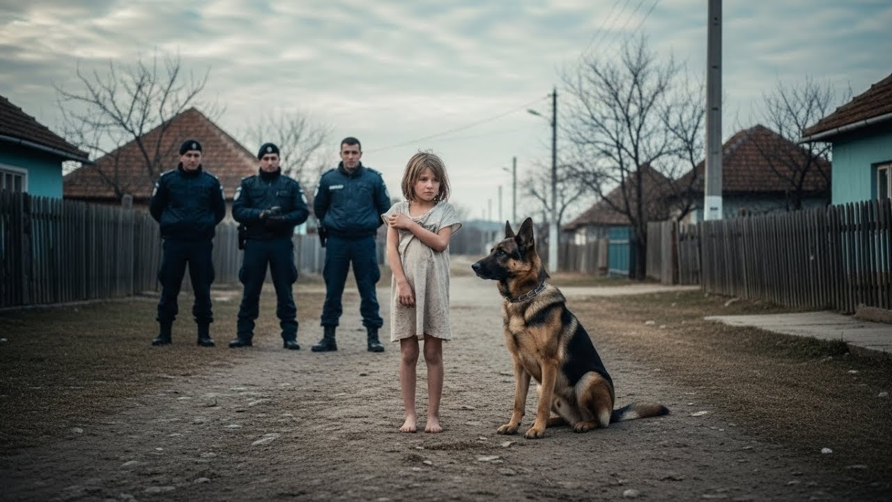 Câinele K-9 A Nesocotit Un Ordin Pentru A Rămâne Lângă Fetița Din Sat-Motivul A Șocat Întregul Oraș