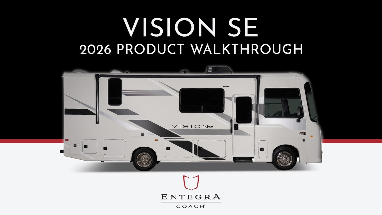 2026 Vision SE Gas Class A Motorhome - Full Product Walkthrough - Entegra Coach