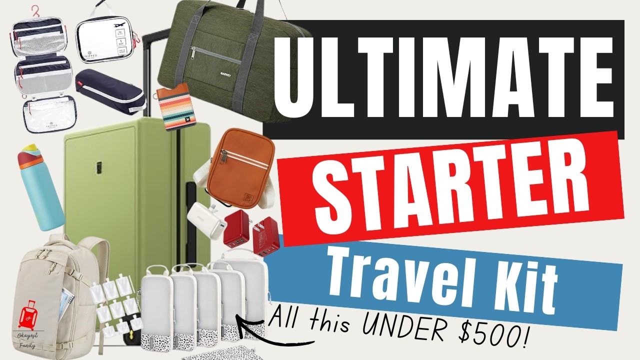 Build a Chic Carry On Travel Kit for Under $500