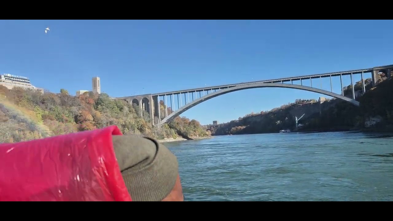 In the boat Maid of the Mist