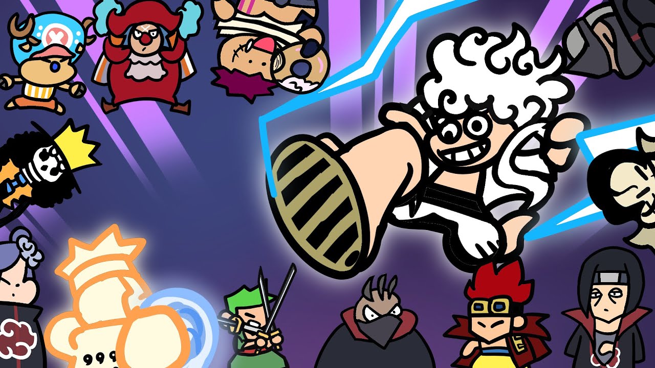Naruto vs One Piece -Anime War ANIMATION