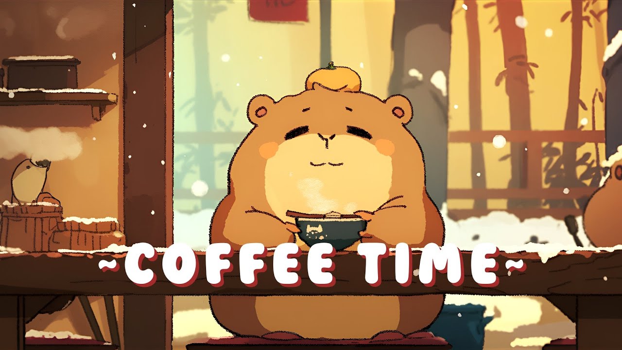Capybara Beats & Lofi - Ambient Study Beats Mix ~ Warm Feelings ~ 🎵 | Continuous Mix
