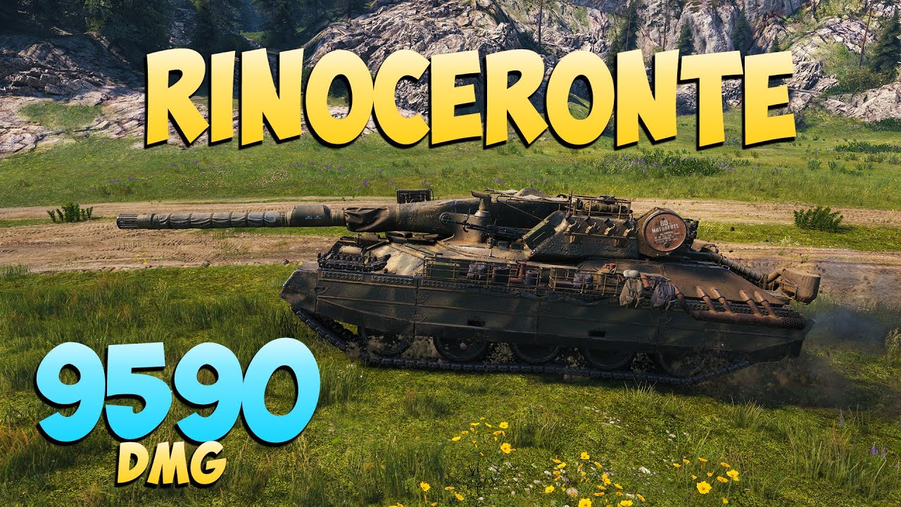 Rinoceronte - 6 Kills 9.5K DMG - Зверь машина! - Мир Танков