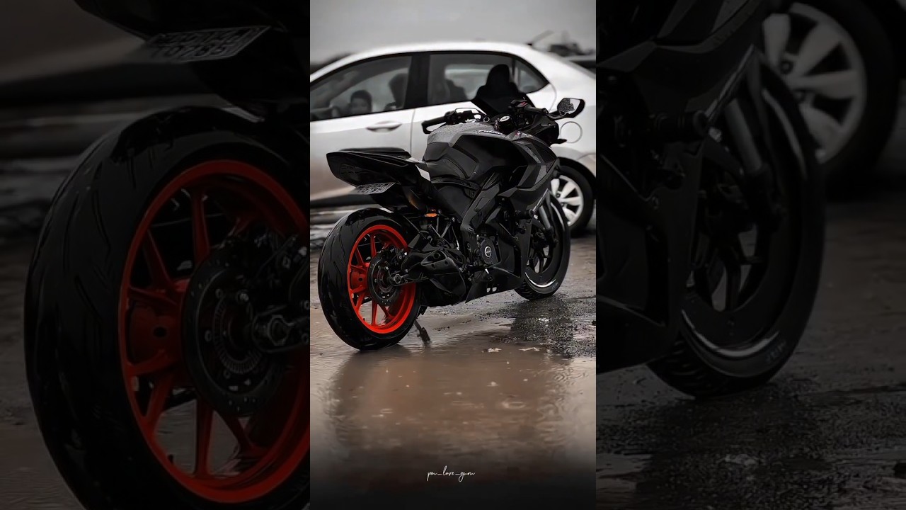 Pulsar RS 200 modified 🖤👀 | RS 200 black modified 