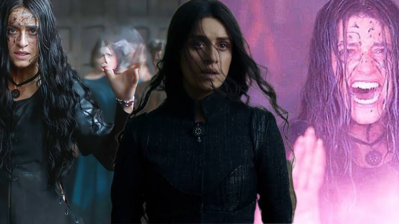 Yennefer Of Vengerberg: Powers & Fight Scenes | The Witcher (Season 4)