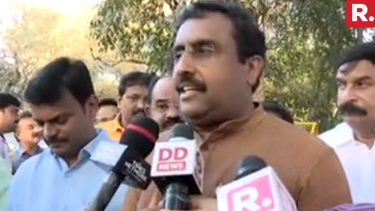 Ram Madhav Speaks To Media After Amit Shah Meeting Andhra BJP Leaders