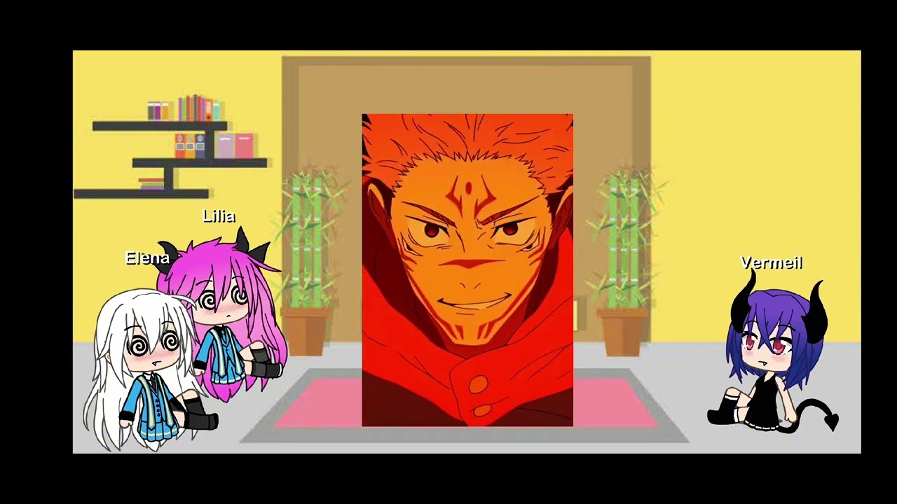 Vermeil in gold react to Alto as Sukuna