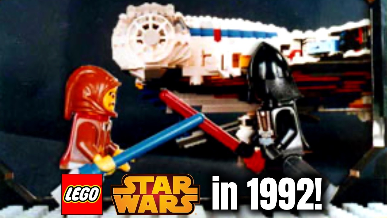 So waren Star Wars MOCs bevor LEGO Sets gemacht hat! (1992)