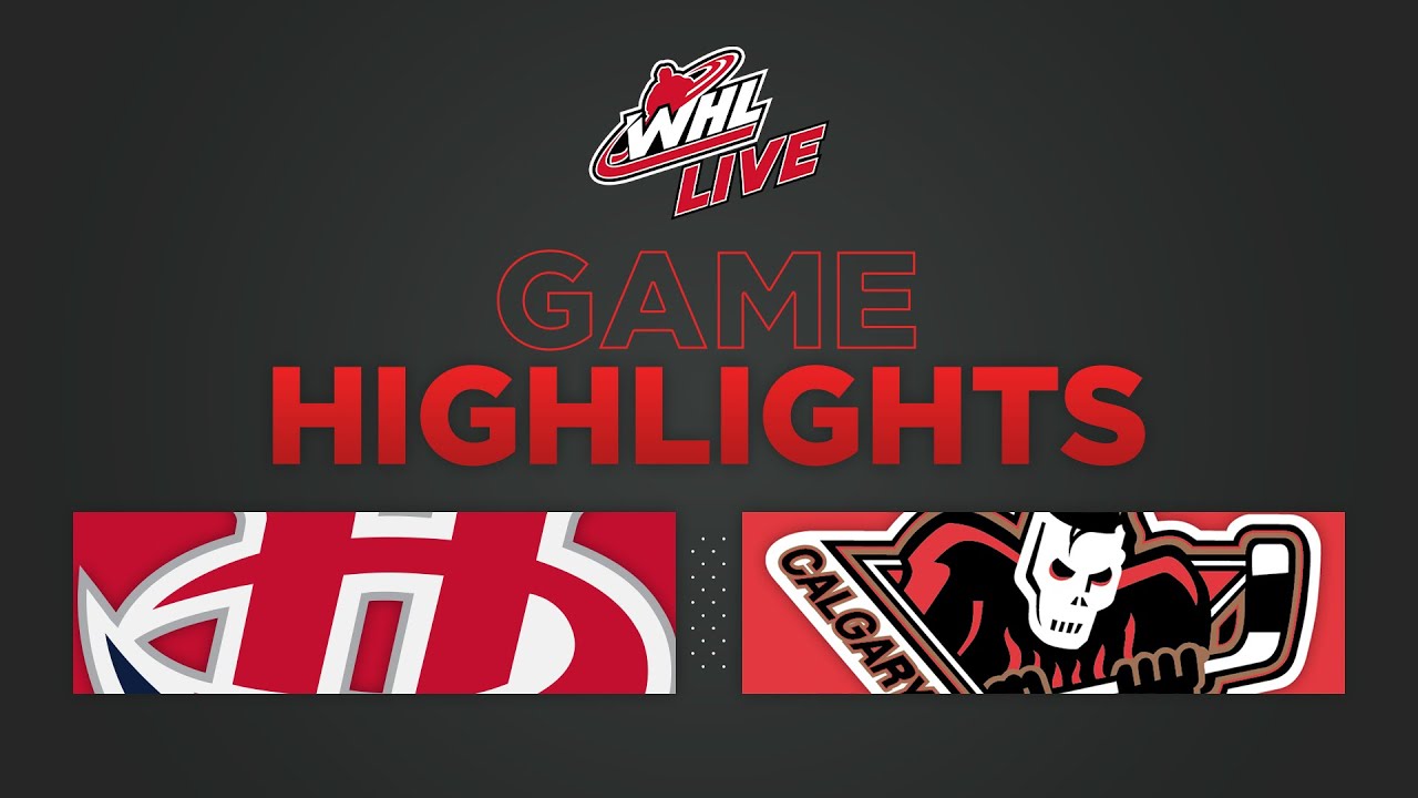 WHL Highlights: Hurricanes (1) at Hitmen (7) - March 15, 2023
