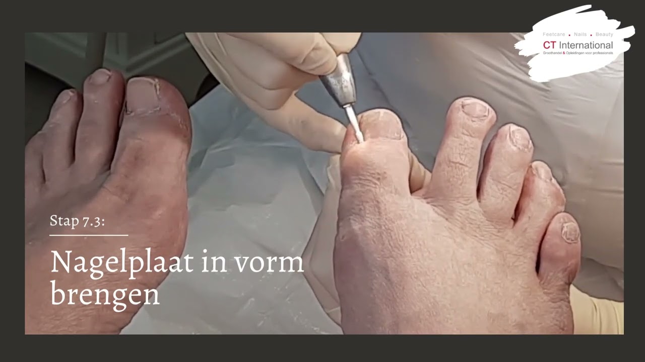 Workshop Gelpolish Voeten instructie video voorbehandeling