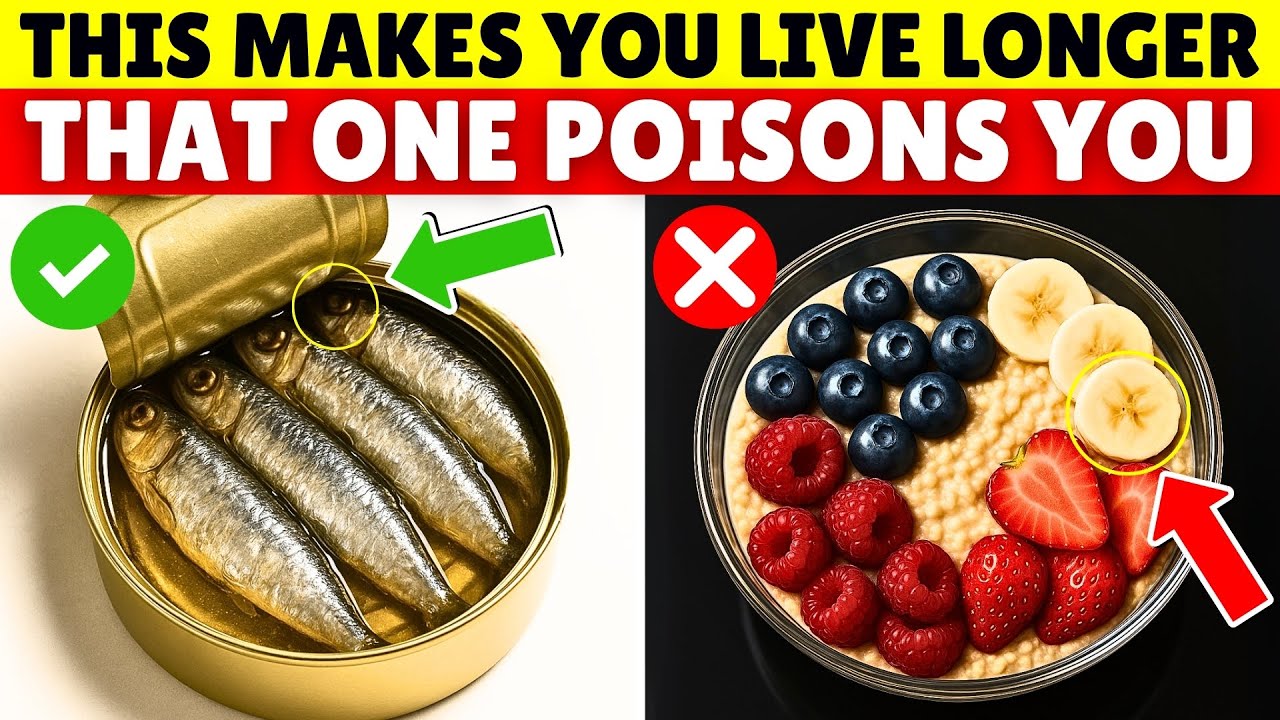 Over 60? 4 Foods to Avoid and 4 to Eat Daily | Senior Health Tips