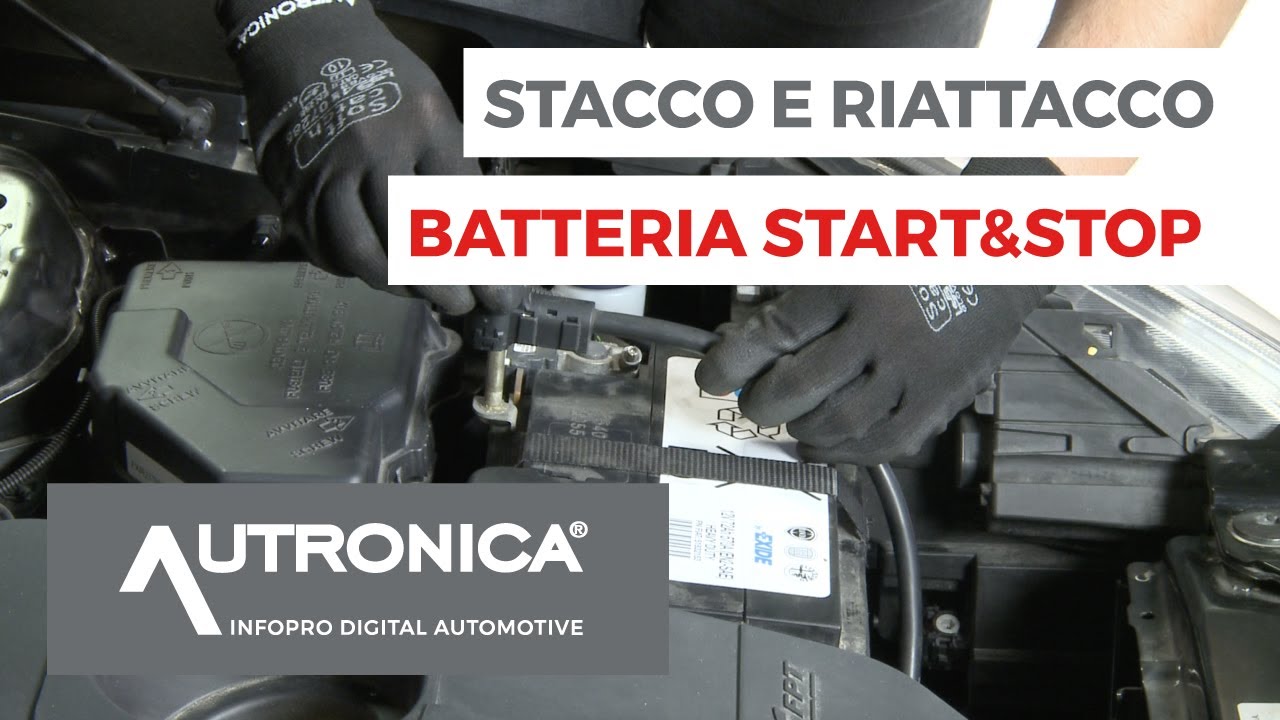 Tutorial: Stacco e Riattacco della Batteria Start&Stop dell'Alfa Romeo Giulietta