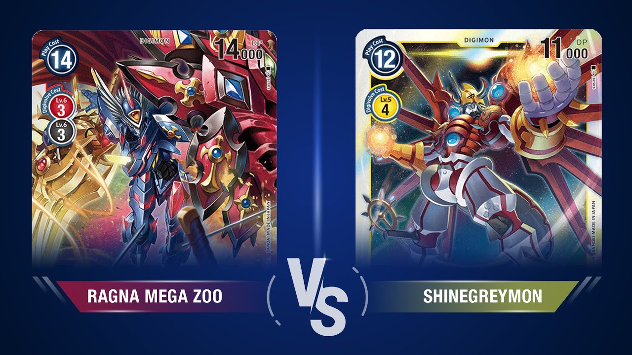 Mega Zoo VS Blue Shinegreymon - TrueChampionSteven