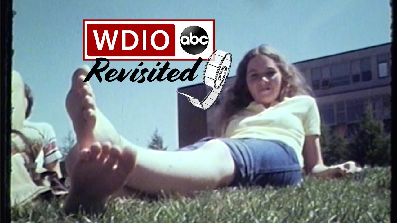 UMD students lounge out on campus | 1971 | WDIO Revisited