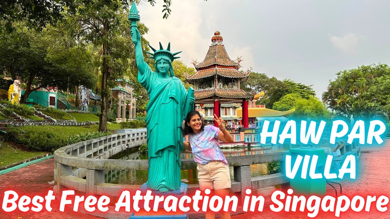 Singapore Tourist Places, Haw Par Villa Singapore, Singapore Vlog, Haw Par Villa, Singapore Tour
