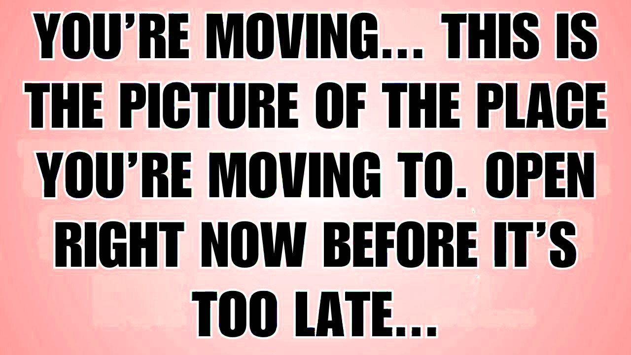 🧾You’re Moving… This Is The Picture Of The Place You’re Moving To  Open Right Now