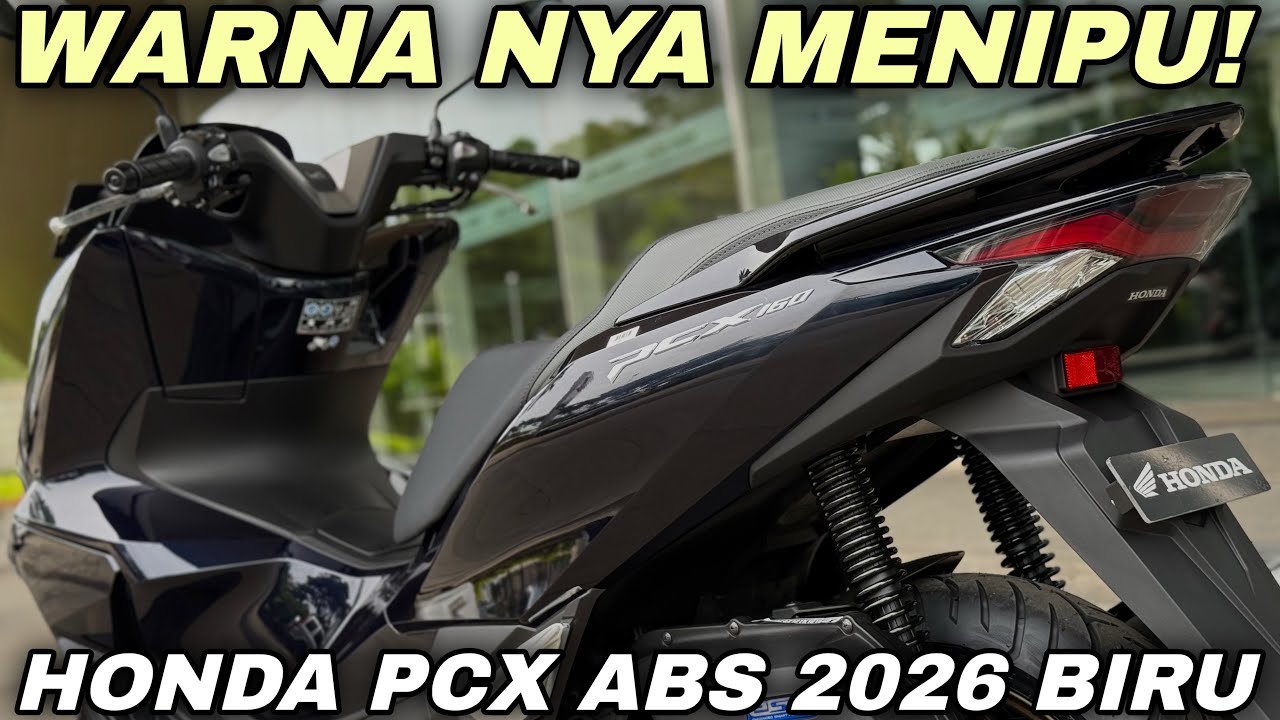 BIRU GLOSSY ISTIMEWA‼️NEW PCX 160 ABS BLUE