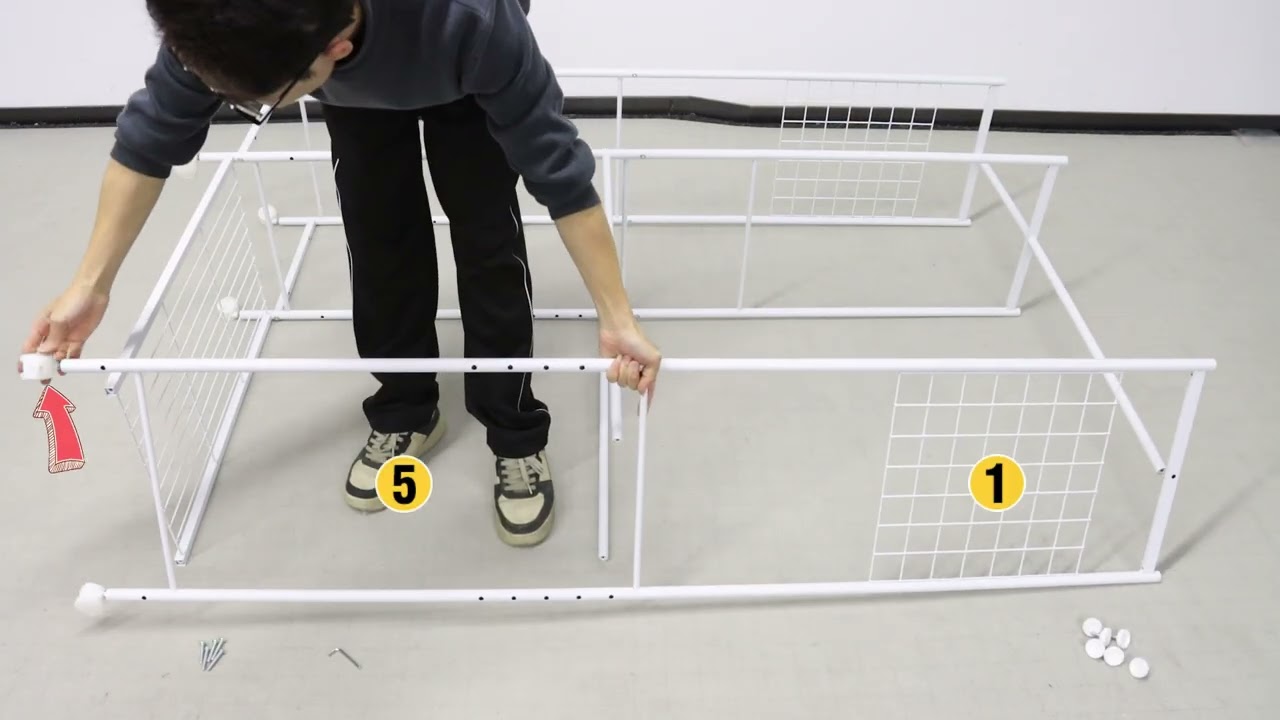 SH62 ハンガーラック(高さ175cm) 組み立て動画