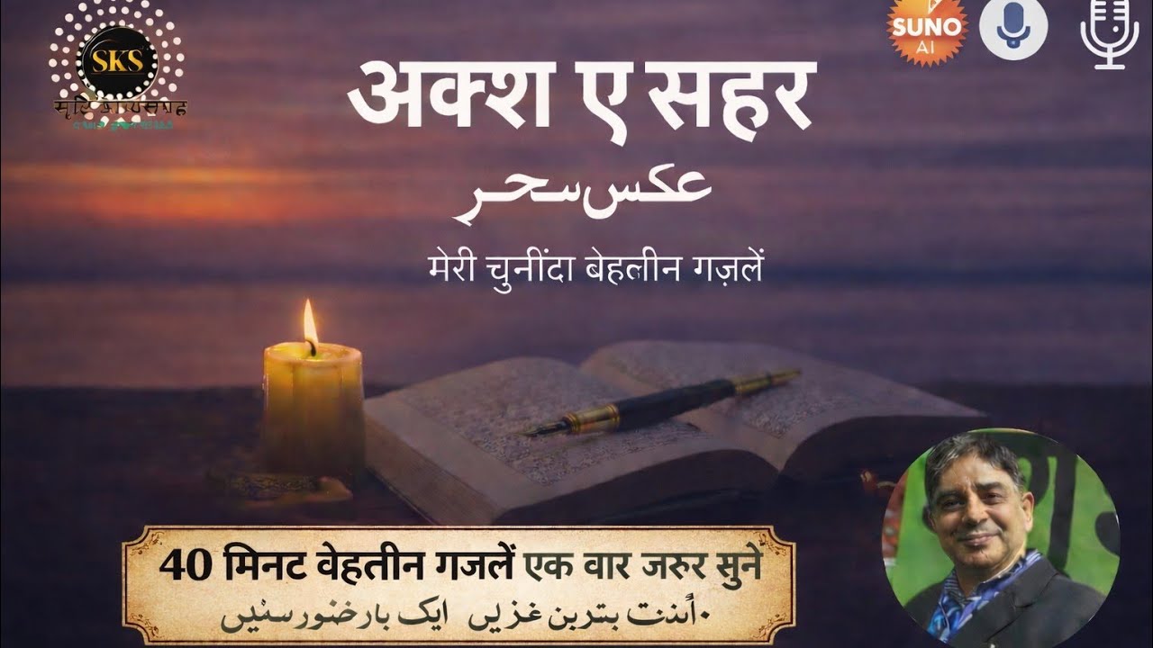  40मिनट का  बेहतरीन गजलों संकलन  गजल #Zindagi #Insaniyat #Shayari#MotivationalShayari #SadGhazal