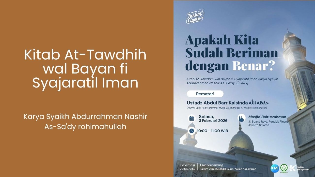 LIVE : Apakah Kita Sudah Beriman Dengan Benar? #02 - Ustadz Abdulbarr Kaisinda