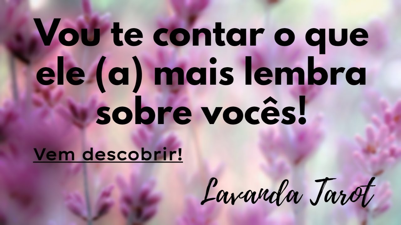 #tarot 🤔 Vou te contar o que ele mais lembra sobre vocês!