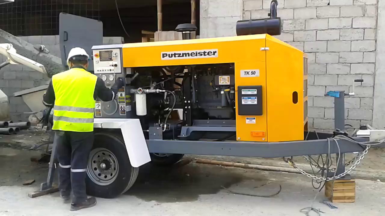 Bombeo de hormigones TK50