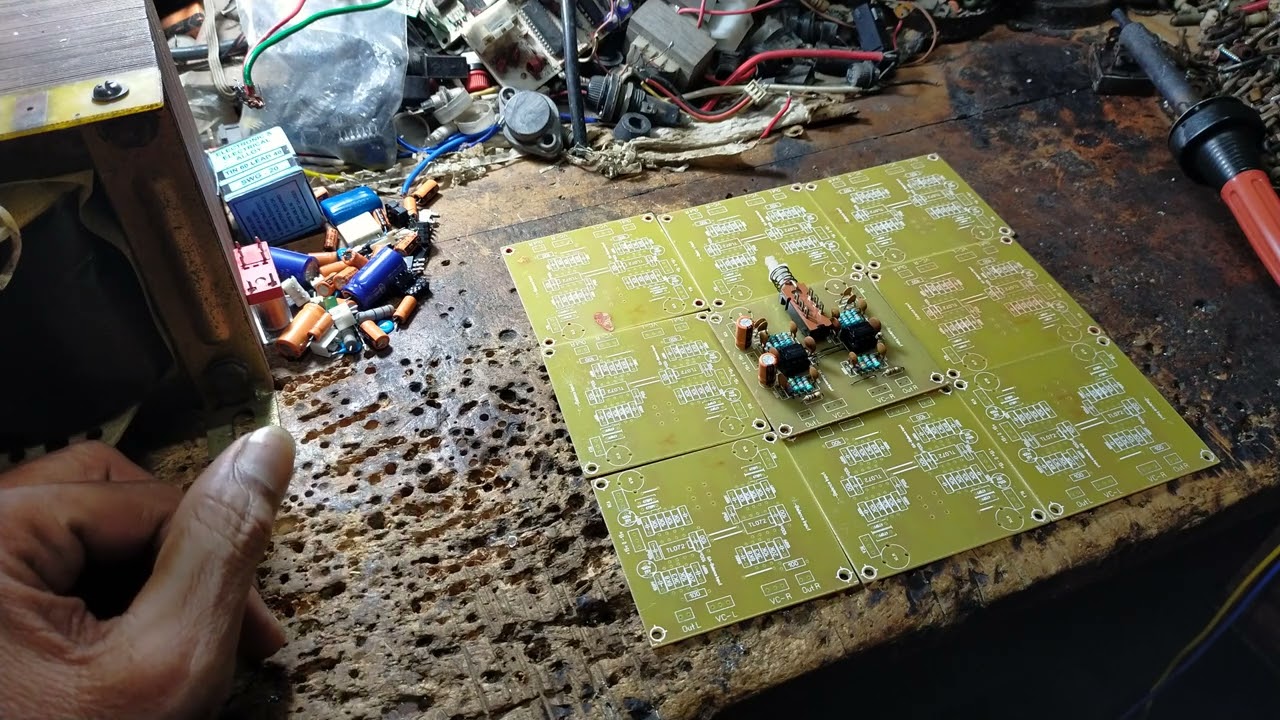 NEW STEREO HI LOW GAIN BACK PANEL PCB OR COMPLETE CIRCUIT BORD.   THANKS 🙏