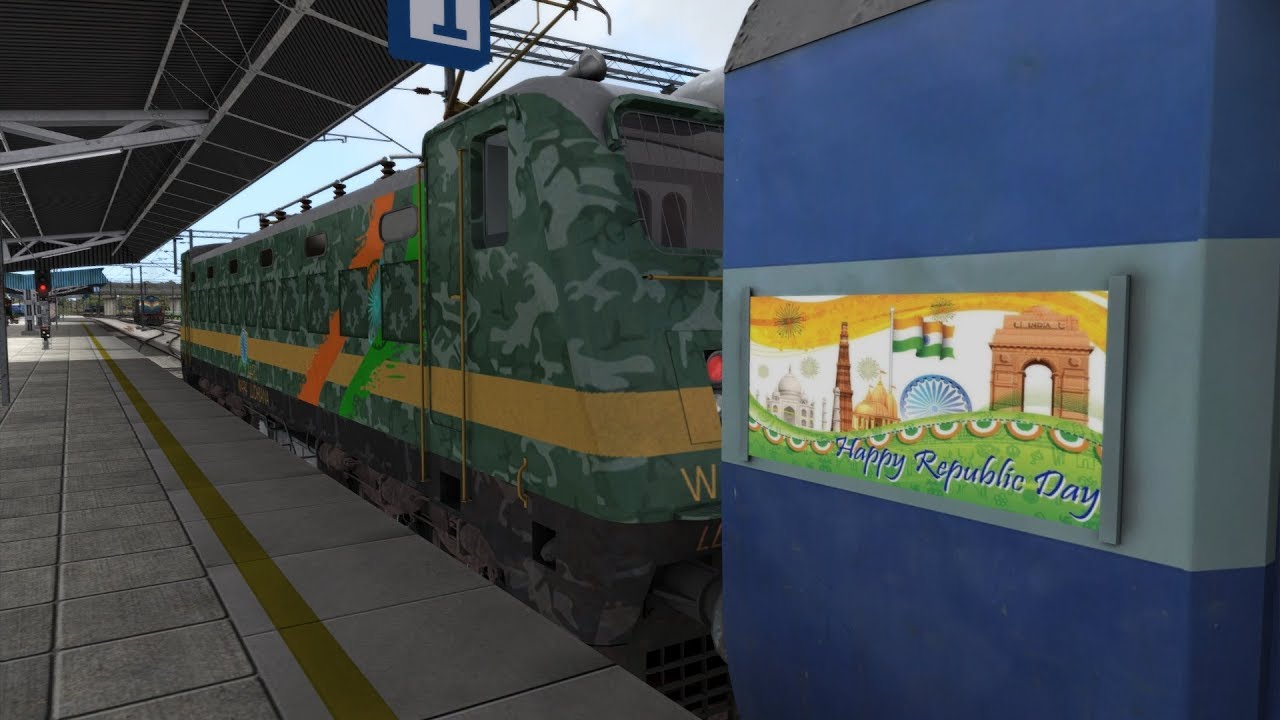 Unbelievable Loco Conversion: Diesel to Electric with Loco Reversal | Republic Day Marvel