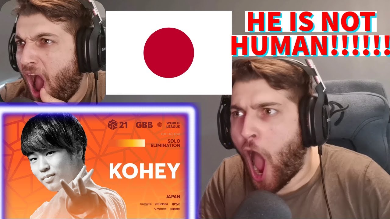 Kohey 🇯🇵 I GBB 2021 I Solo Elimination (REACTION)