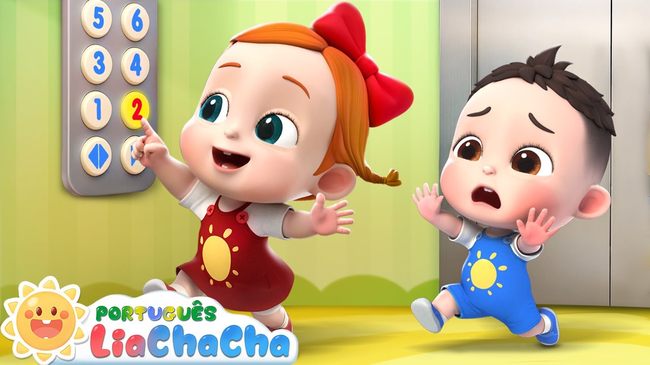 LiaChaCha em Portugu&ecirc;s ☀️ Seguran&ccedil;a no Elevador | M&uacute;sica Infantil & Can&ccedil;&atilde;o para Crian&ccedil;as